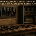 Como Organizar Ferramentas Antigas em Garagens Estilo Americano