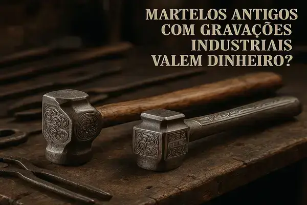 Martelos Antigos com Gravações Industriais Valem Dinheiro?