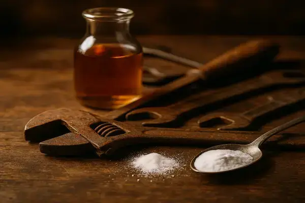 Produtos Caseiros para Remover Ferrugem de Ferramentas Vintage